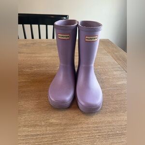 Girls size 13 Hunter boots